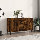 Sideboard 100x36x60 cm engineered wood smoked oak look
