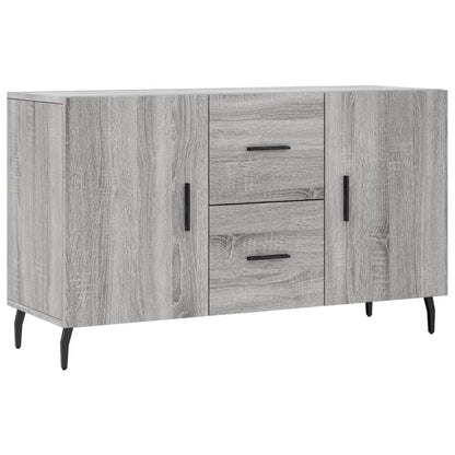 Dressoir 100X36X60 Cm Bewerkt Hout Grijs Sonoma Eikenkleurig