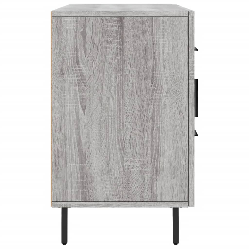 Dressoir 100X36X60 Cm Bewerkt Hout Grijs Sonoma Eikenkleurig