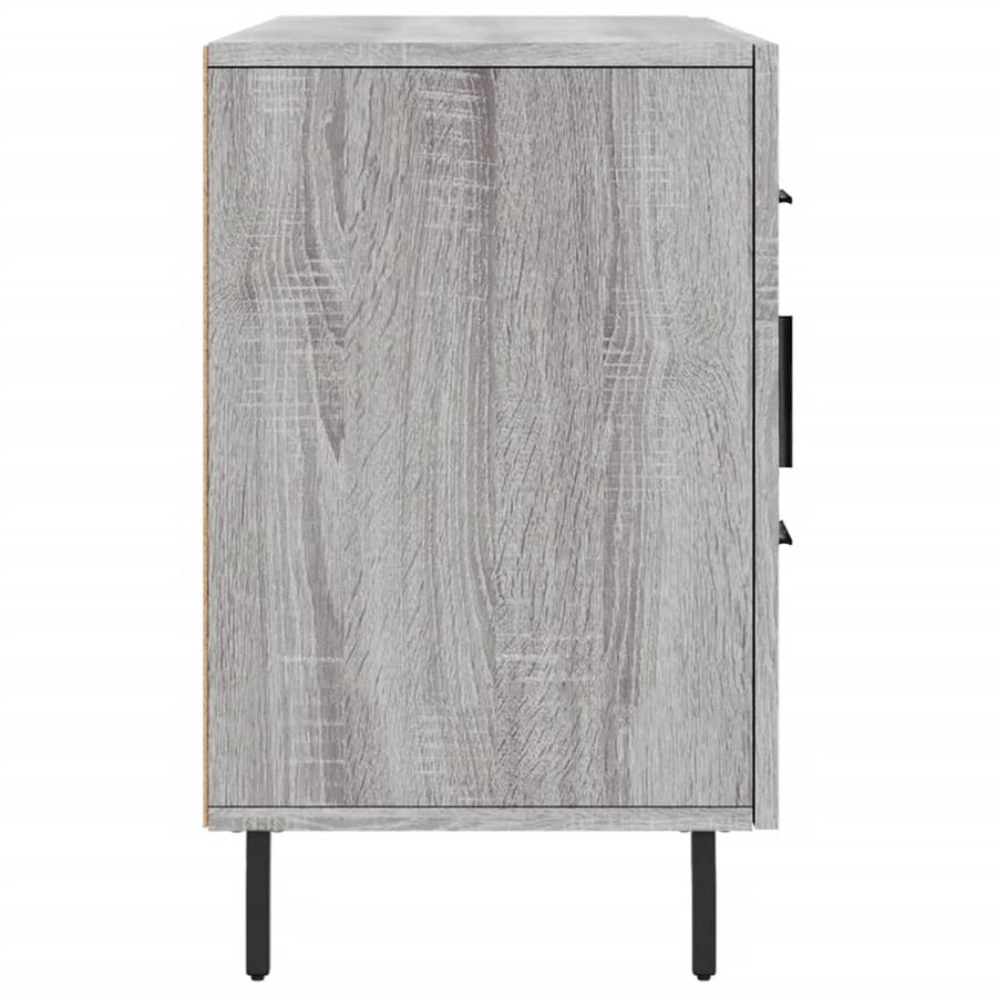 Dressoir 100X36X60 Cm Bewerkt Hout Grijs Sonoma Eikenkleurig