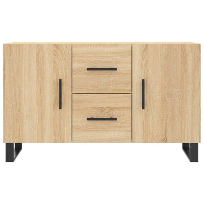 Dressoir 100X36X60 Cm Bewerkt Hout Sonoma Eikenkleurig