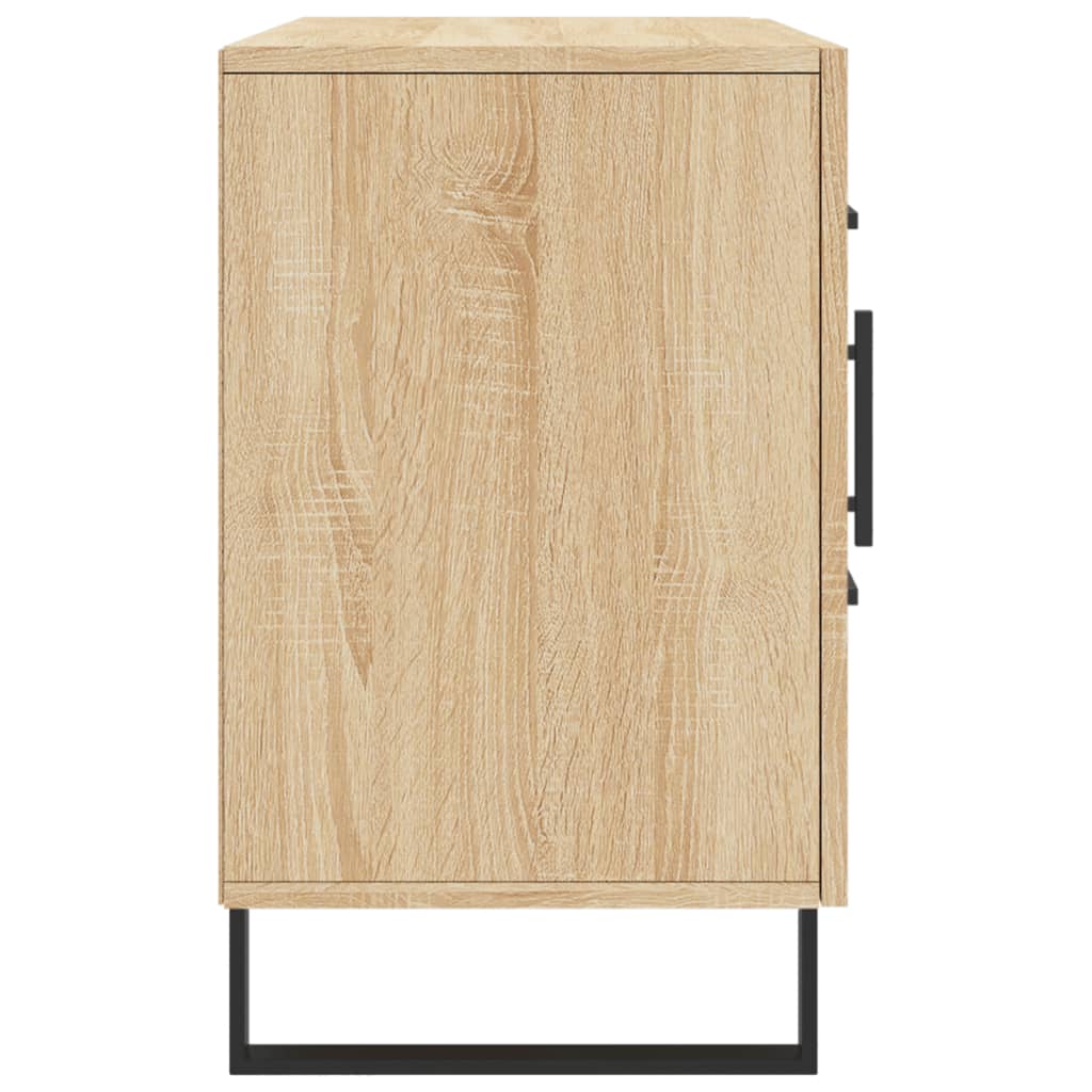 Dressoir 100X36X60 Cm Bewerkt Hout Sonoma Eikenkleurig