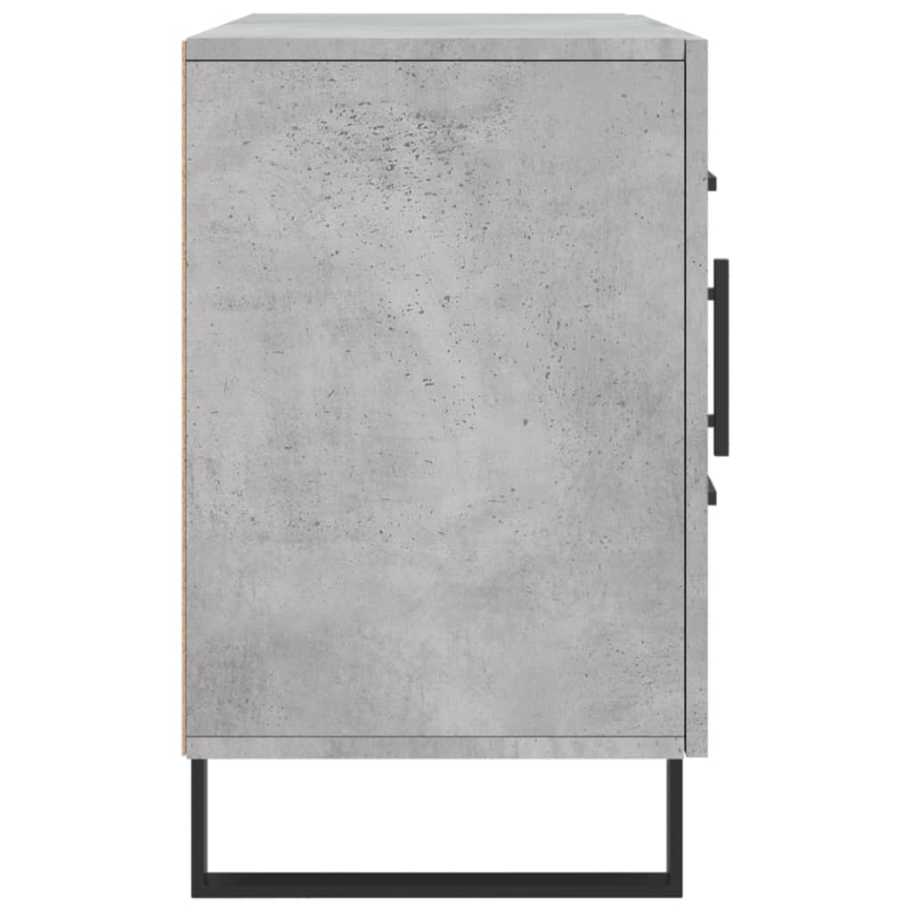 Dressoir 100X36X60 Cm Bewerkt Hout Betongrijs