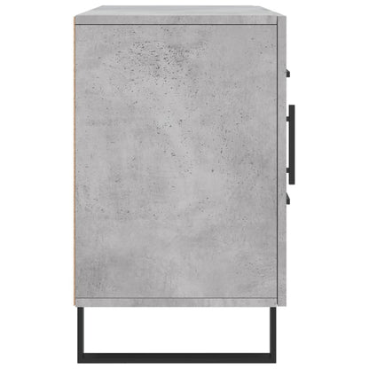 Dressoir 100X36X60 Cm Bewerkt Hout Betongrijs