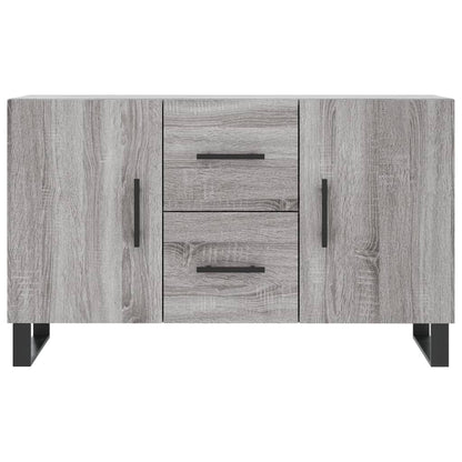 Dressoir 100X36X60 Cm Bewerkt Hout Grijs Sonoma Eikenkleurig