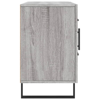 Dressoir 100X36X60 Cm Bewerkt Hout Grijs Sonoma Eikenkleurig