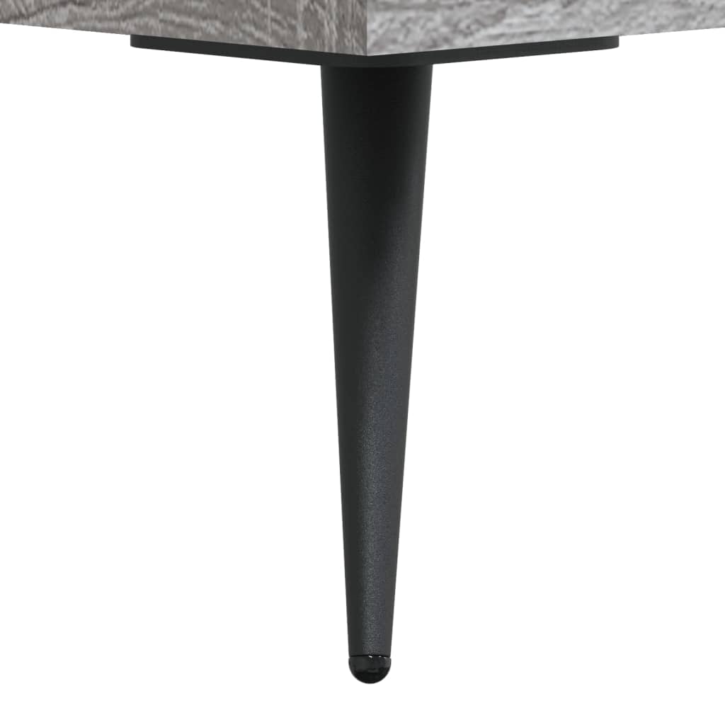 Hoge Kast 69,5X31X115 Cm Bewerkt Hout Grijs Sonoma Eikenkleurig