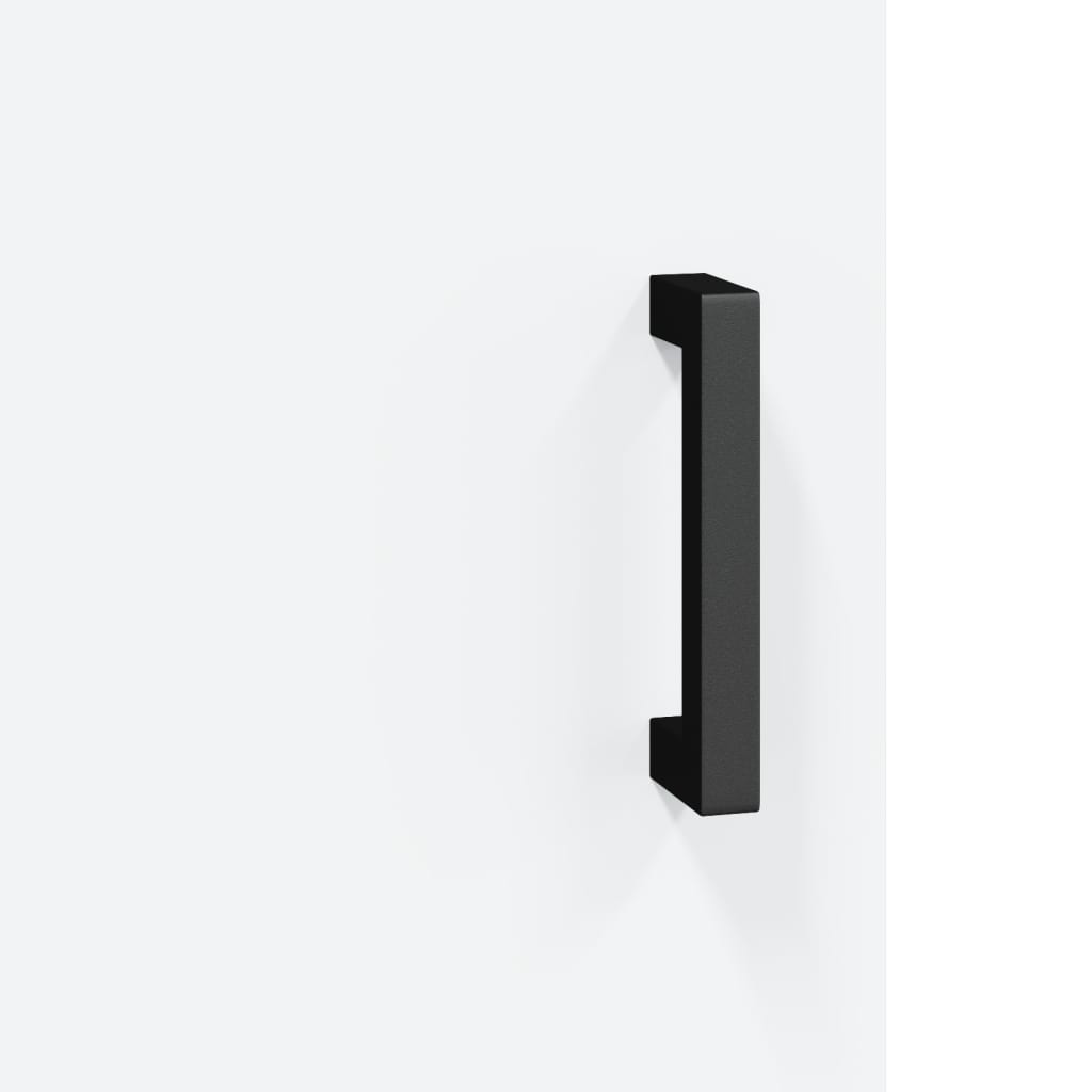 Hoge Kast 69,5X31X115 Cm Bewerkt Hout Wit