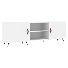 Tv-Meubel 50X30X50 Cm Bewerkt Hout Wit