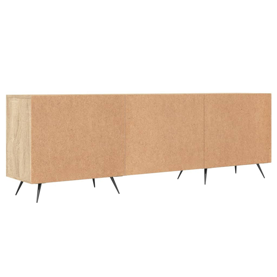 Tv-Meubel 150X30X50 Cm Bewerkt Hout Kleurig Sonoma eiken