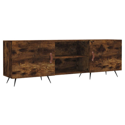 Tv-Meubel 150X30X50 Cm Bewerkt Hout Kleurig Gerookt eiken