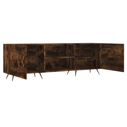 Tv-Meubel 150X30X50 Cm Bewerkt Hout Kleurig Gerookt eiken