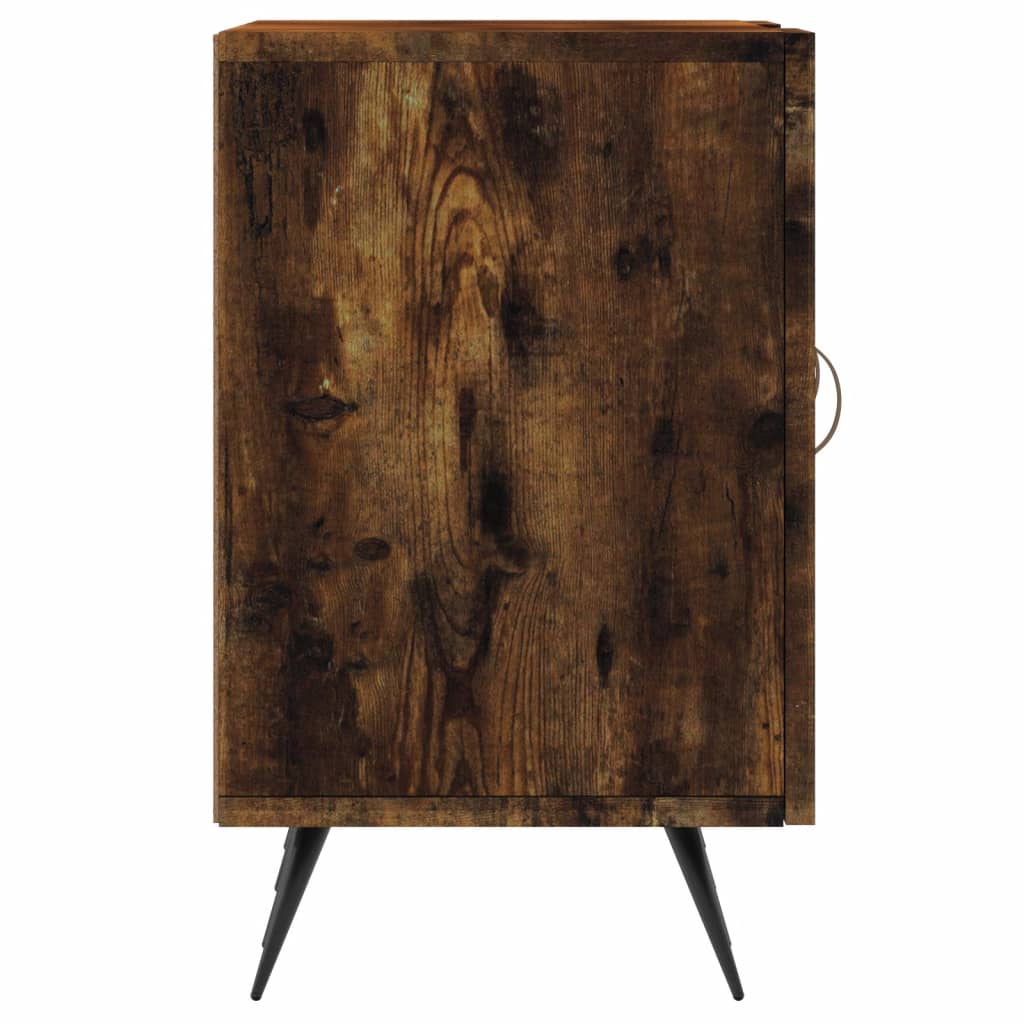 Tv-Meubel 150X30X50 Cm Bewerkt Hout Kleurig Gerookt eiken