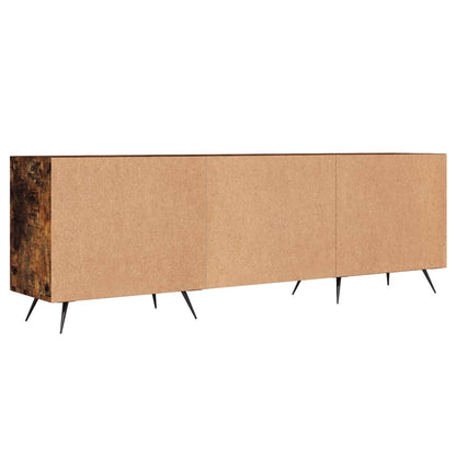 Tv-Meubel 150X30X50 Cm Bewerkt Hout Kleurig Gerookt eiken
