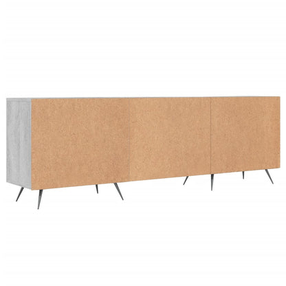 Tv-Meubel 50X30X50 Cm Bewerkt Hout Eikenkleurig Grijs sonoma