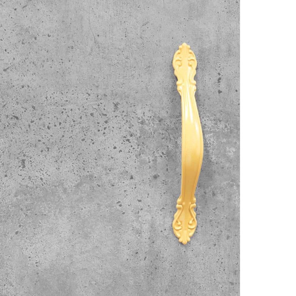 Tv-Meubel 150X30X50 Cm Bewerkt Hout Betongrijs