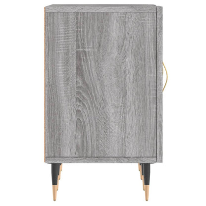 Tv-Meubel 150X30X50 Cm Bewerkt Hout Eikenkleurig Grijs sonoma