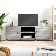 Tv-meubel 150x30x50 cm grijs sonoma eiken