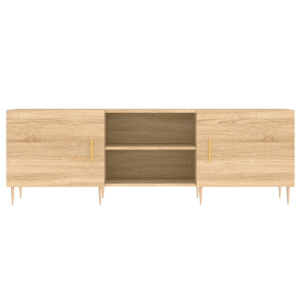 Tv-Meubel 50X30X50 Cm Bewerkt Hout Kleurig Sonoma eiken
