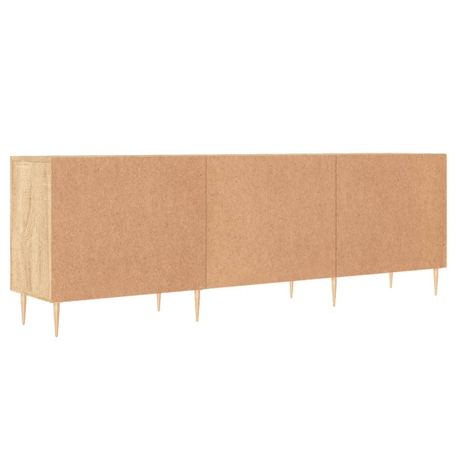 Tv-Meubel 50X30X50 Cm Bewerkt Hout Kleurig Sonoma eiken