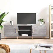 Tv-meubel 150x30x50 cm grijs sonoma eiken