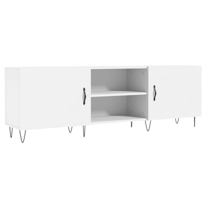 Tv-Meubel 50X30X50 Cm Bewerkt Hout Wit