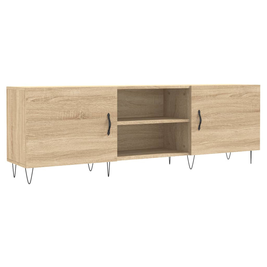 Tv-Meubel 50X30X50 Cm Bewerkt Hout Kleurig Sonoma eiken