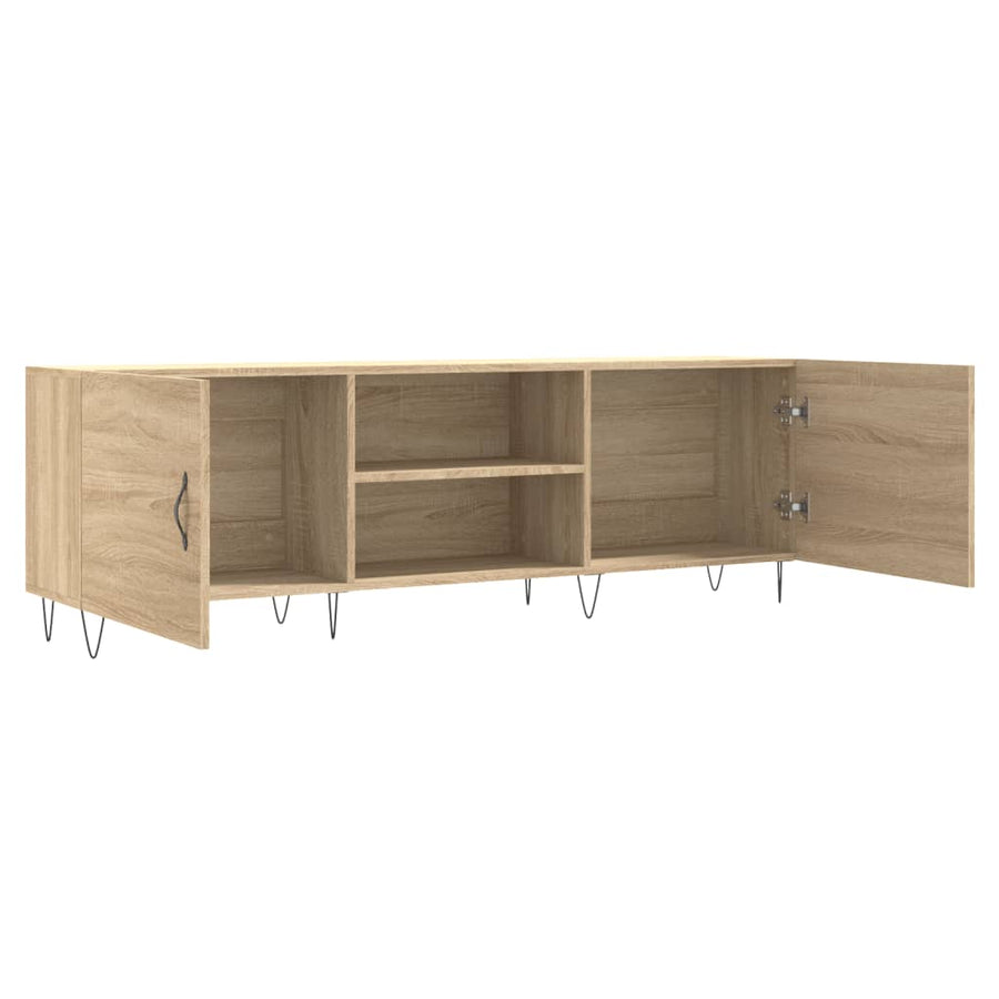 Tv-Meubel 50X30X50 Cm Bewerkt Hout Kleurig Sonoma eiken