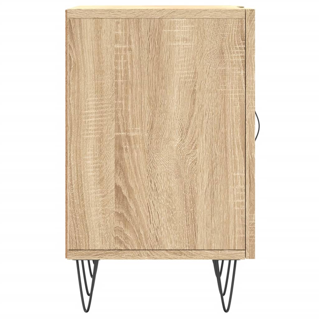 Tv-Meubel 50X30X50 Cm Bewerkt Hout Kleurig Sonoma eiken