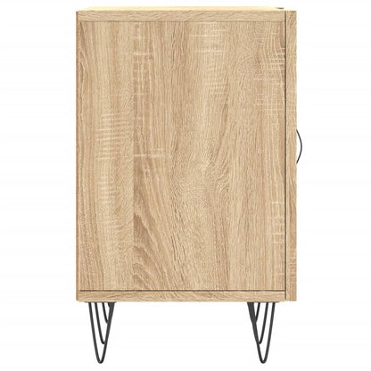 Tv-Meubel 50X30X50 Cm Bewerkt Hout Kleurig Sonoma eiken