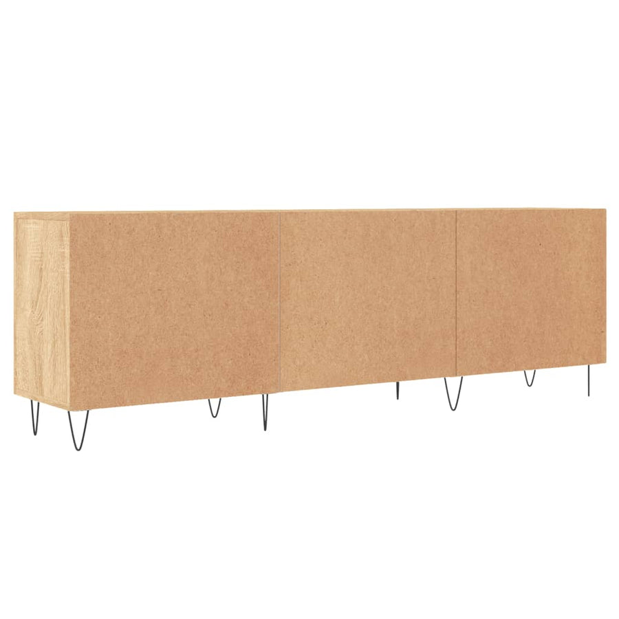 Tv-Meubel 50X30X50 Cm Bewerkt Hout Kleurig Sonoma eiken