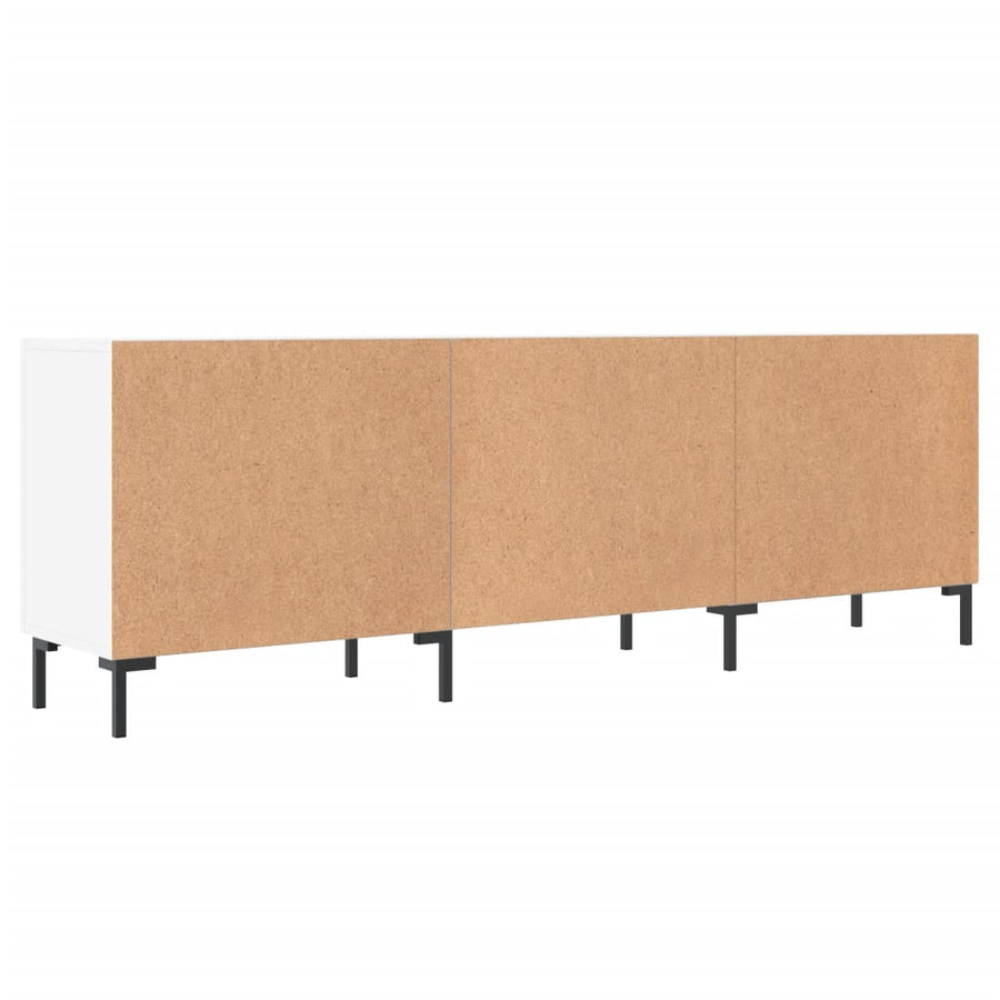 Tv-Meubel 50X30X50 Cm Bewerkt Hout Wit