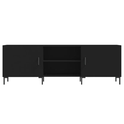 Tv-Meubel 50X30X50 Cm Bewerkt Hout Zwart