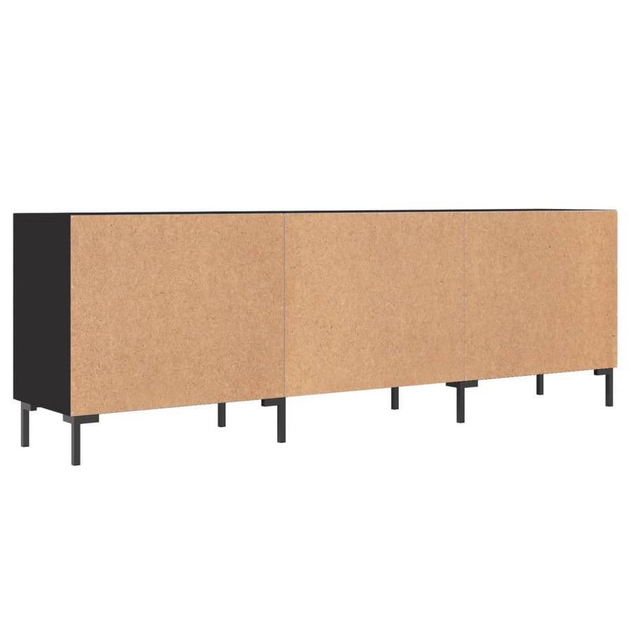 Tv-Meubel 50X30X50 Cm Bewerkt Hout Zwart