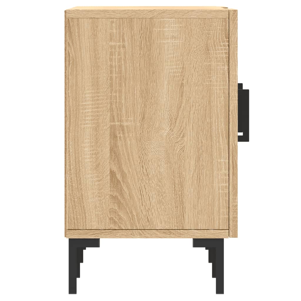 Tv-Meubel 150X30X50 Cm Bewerkt Hout Sonoma Eikenkleurig