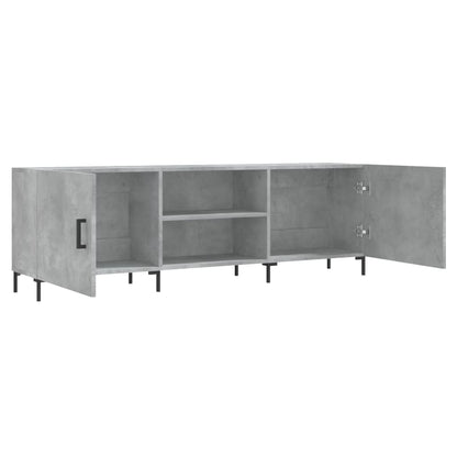 Tv-Meubel 50X30X50 Cm Bewerkt Hout Betongrijs