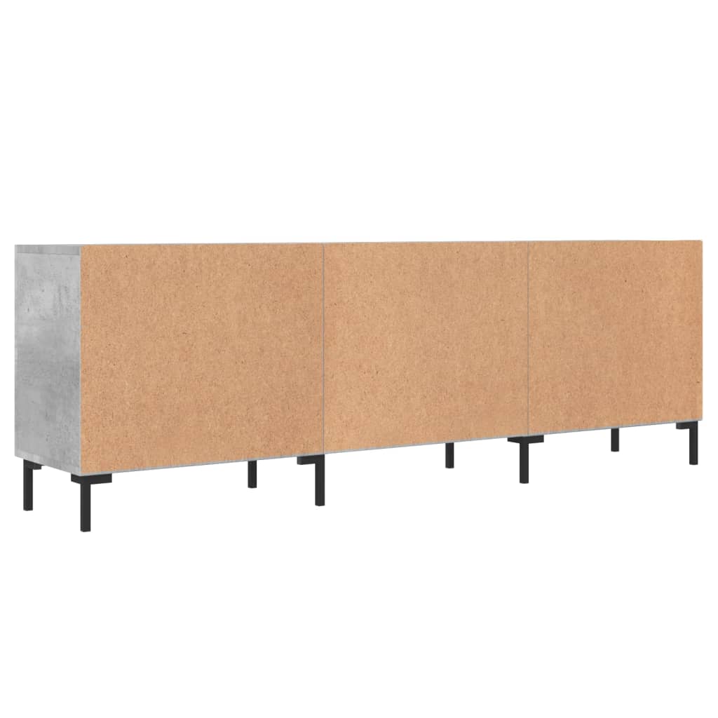 Tv-Meubel 50X30X50 Cm Bewerkt Hout Betongrijs