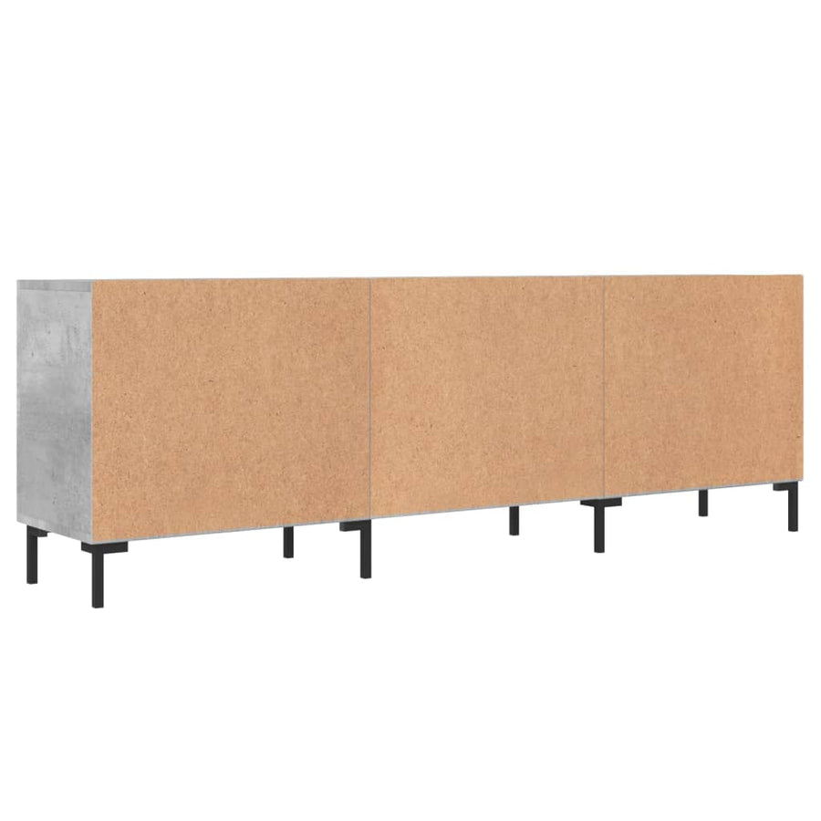Tv-Meubel 50X30X50 Cm Bewerkt Hout Betongrijs