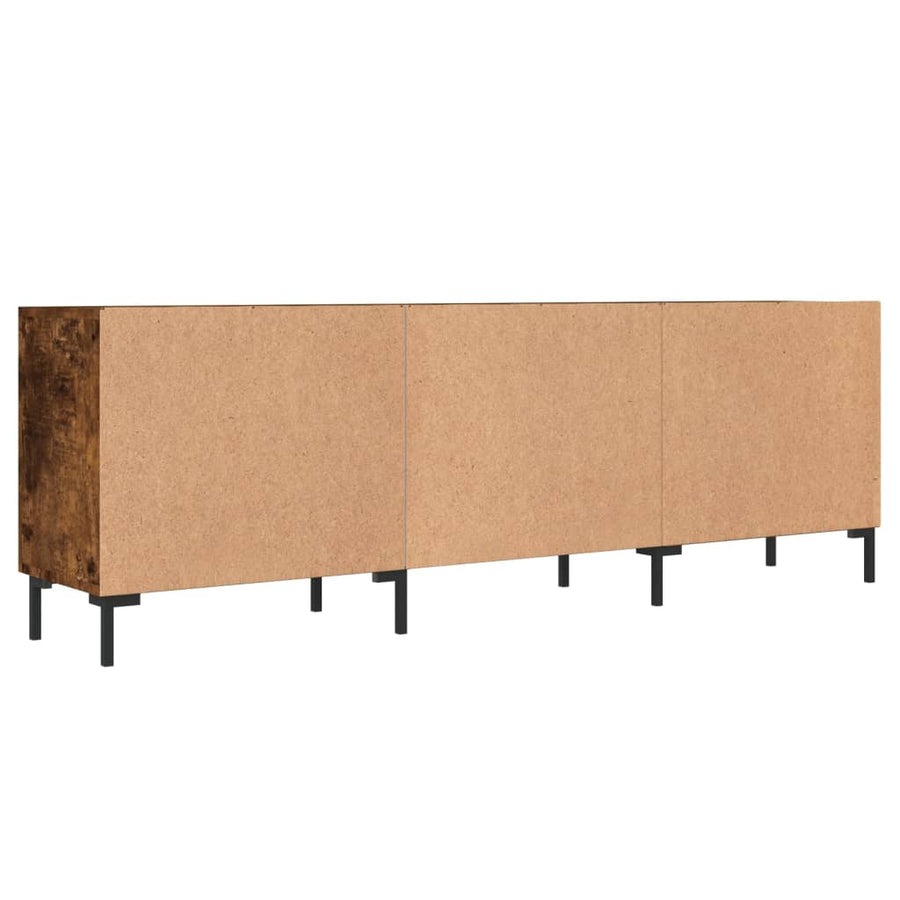 Tv-Meubel 50X30X50 Cm Bewerkt Hout Kleurig Gerookt eiken