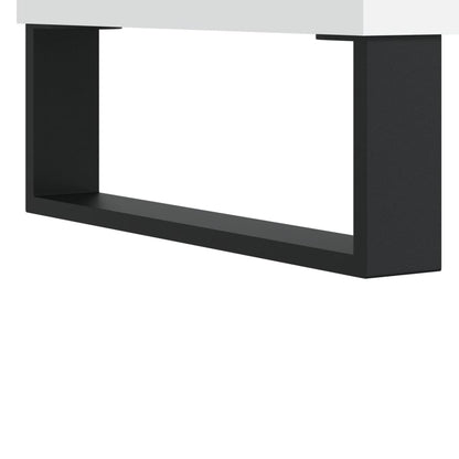 Tv-Meubel 50X30X50 Cm Bewerkt Hout Wit