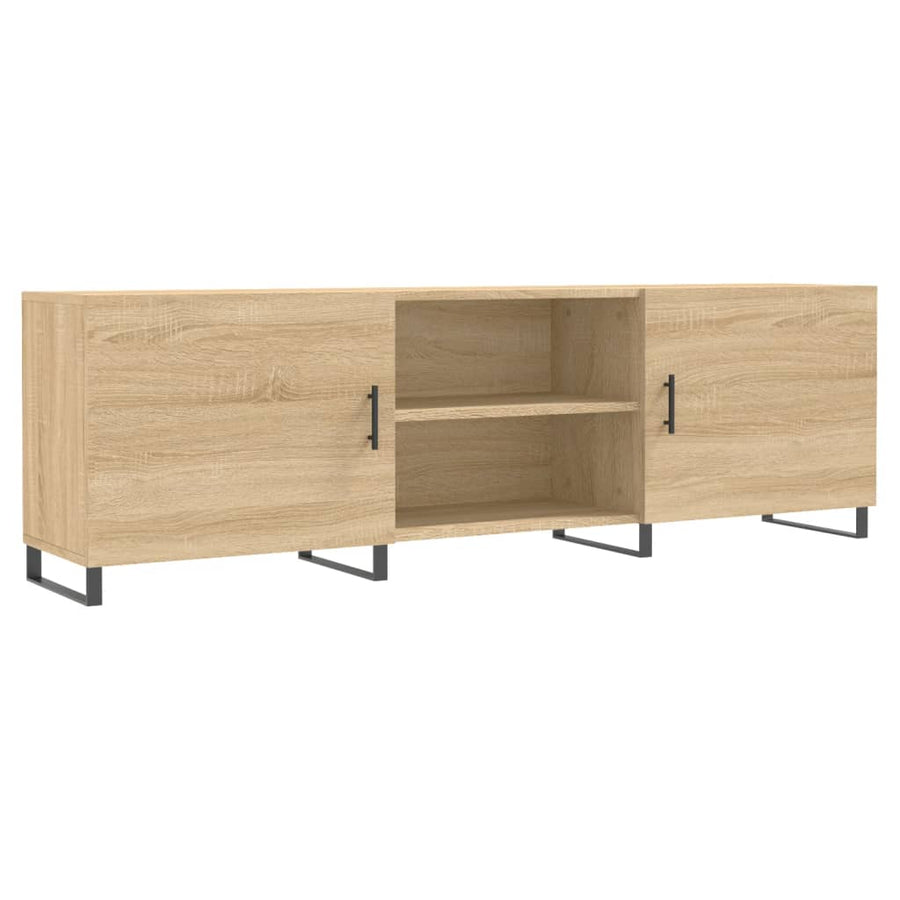 Tv-Meubel 50X30X50 Cm Bewerkt Hout Kleurig Sonoma eiken