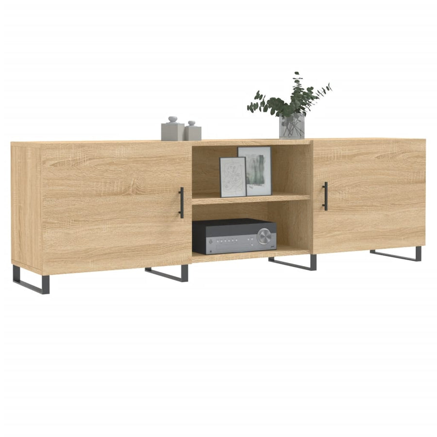 Tv-Meubel 50X30X50 Cm Bewerkt Hout Kleurig Sonoma eiken