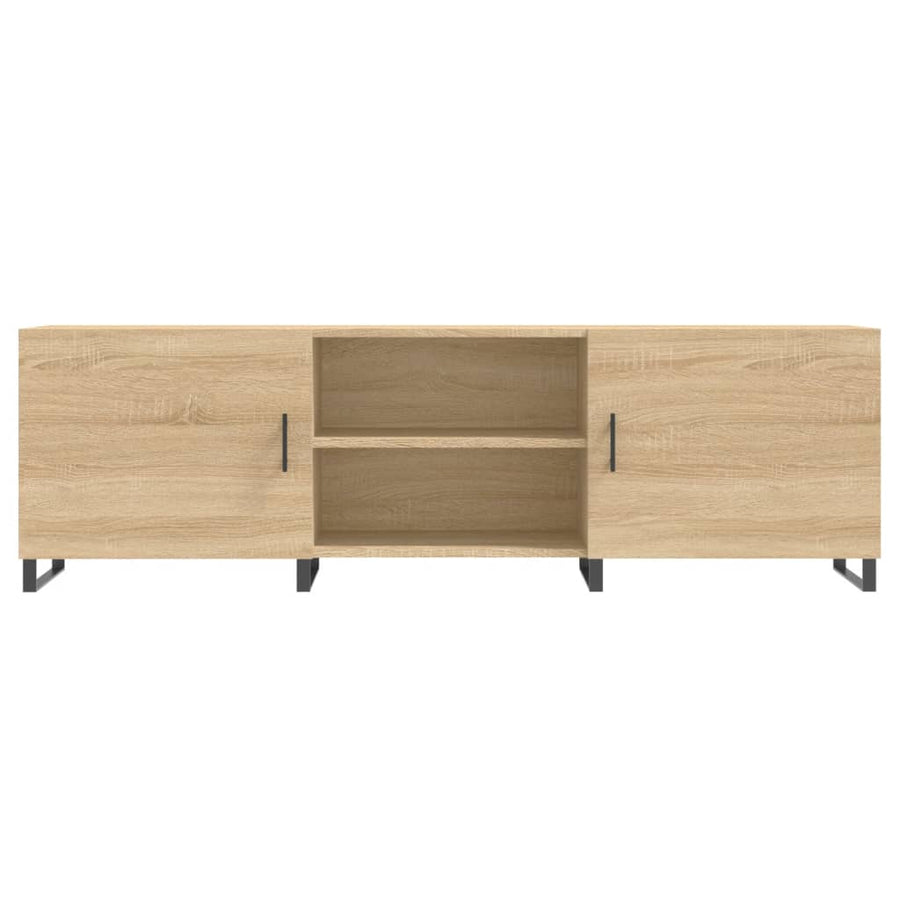 Tv-Meubel 50X30X50 Cm Bewerkt Hout Kleurig Sonoma eiken