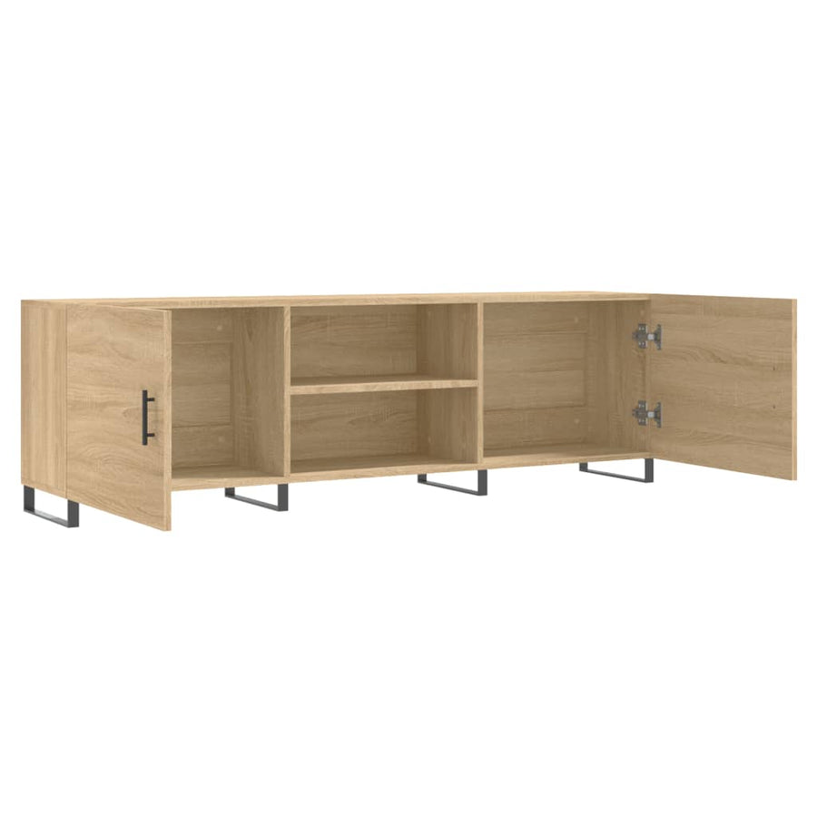 Tv-Meubel 50X30X50 Cm Bewerkt Hout Kleurig Sonoma eiken