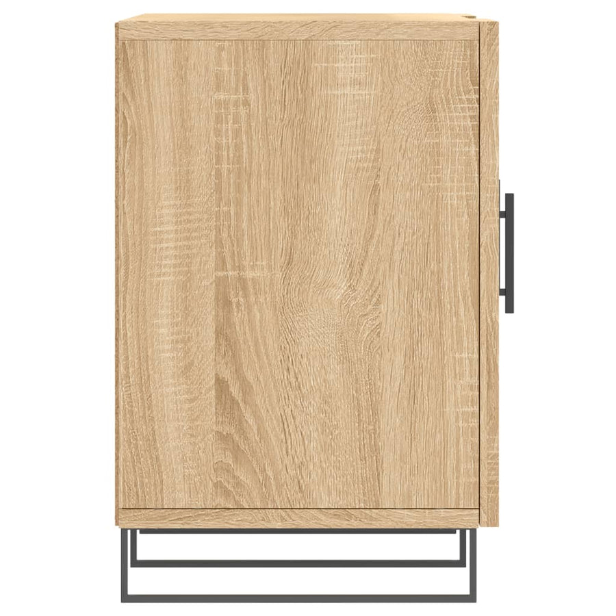 Tv-Meubel 50X30X50 Cm Bewerkt Hout Kleurig Sonoma eiken