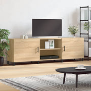 Tv-meubel 150x30x50 cm bewerkt hout sonoma eiken