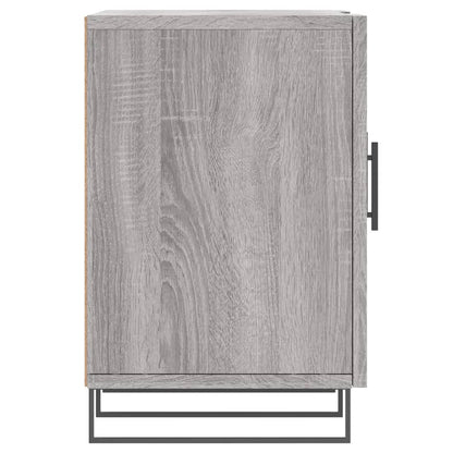 Tv-Meubel 150X30X50 Cm Bewerkt Hout Eikenkleurig Grijs sonoma