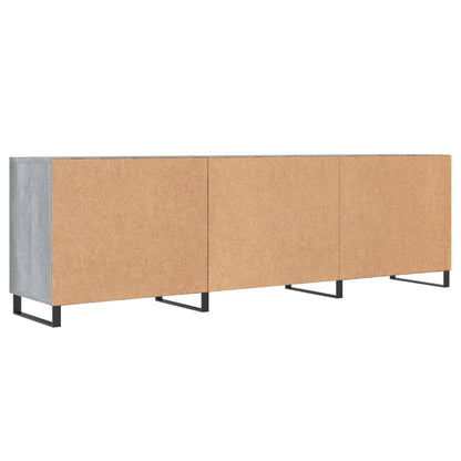 Tv-Meubel 150X30X50 Cm Bewerkt Hout Eikenkleurig Grijs sonoma