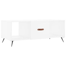 Salontafel 02X50X40 Cm Bewerkt Hout Wit