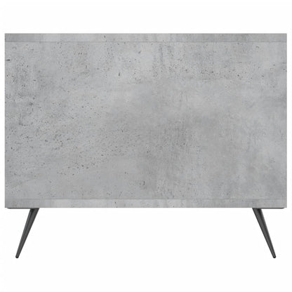 Salontafel 02X50X40 Cm Bewerkt Hout Betongrijs